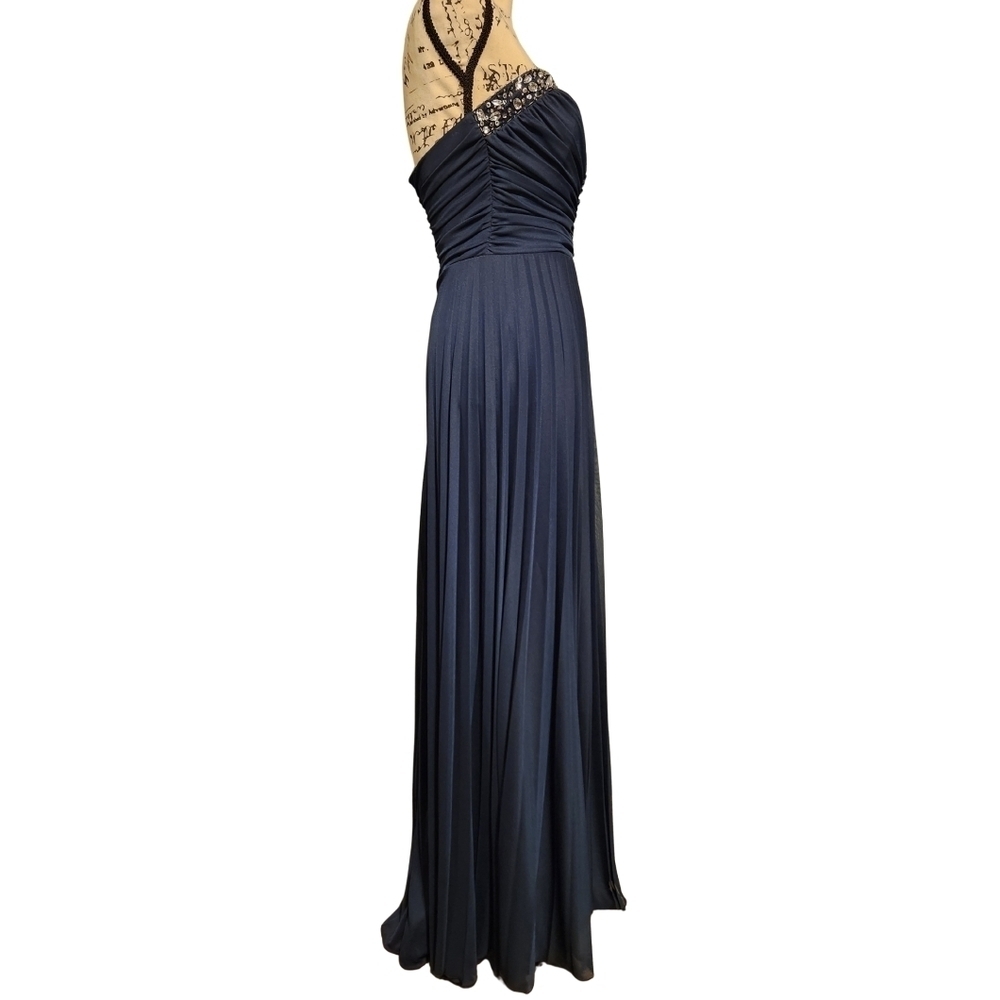 B. Darlin Strapless Navy Dress - Picture 5 of 13